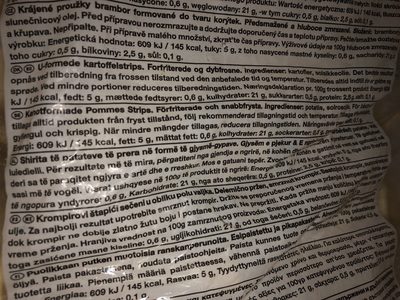 MC CAIN FRY' N DIP FRITE 2.5KG