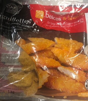 TENDERS DE FILET CORNFLAKES 1KG - ACTIGEL