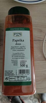 PAPRIKA DOUX 500GR - FUCHS