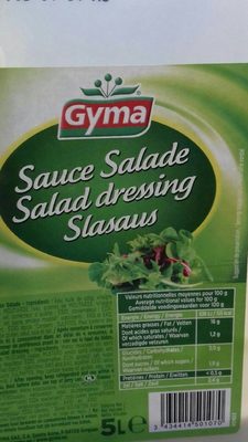 SAUCE SALADE 5L - GYMA