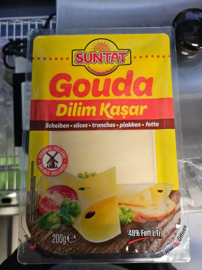 TRANCHE GOUDA FROMAGE 200GR