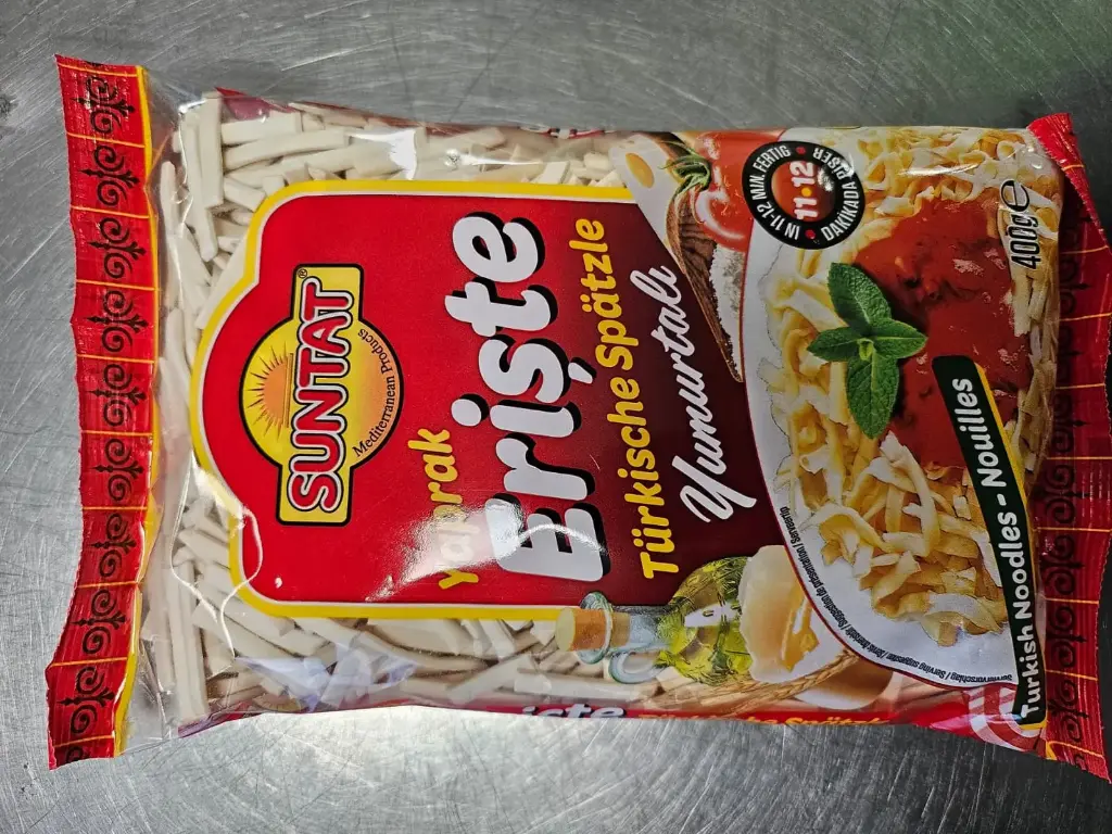 SUNTAT Yaprak Eriste Pâtes a. oeuf 400g