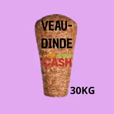 BROCHE KEBAB VEAU-DINDE 30KG SUPER CASH