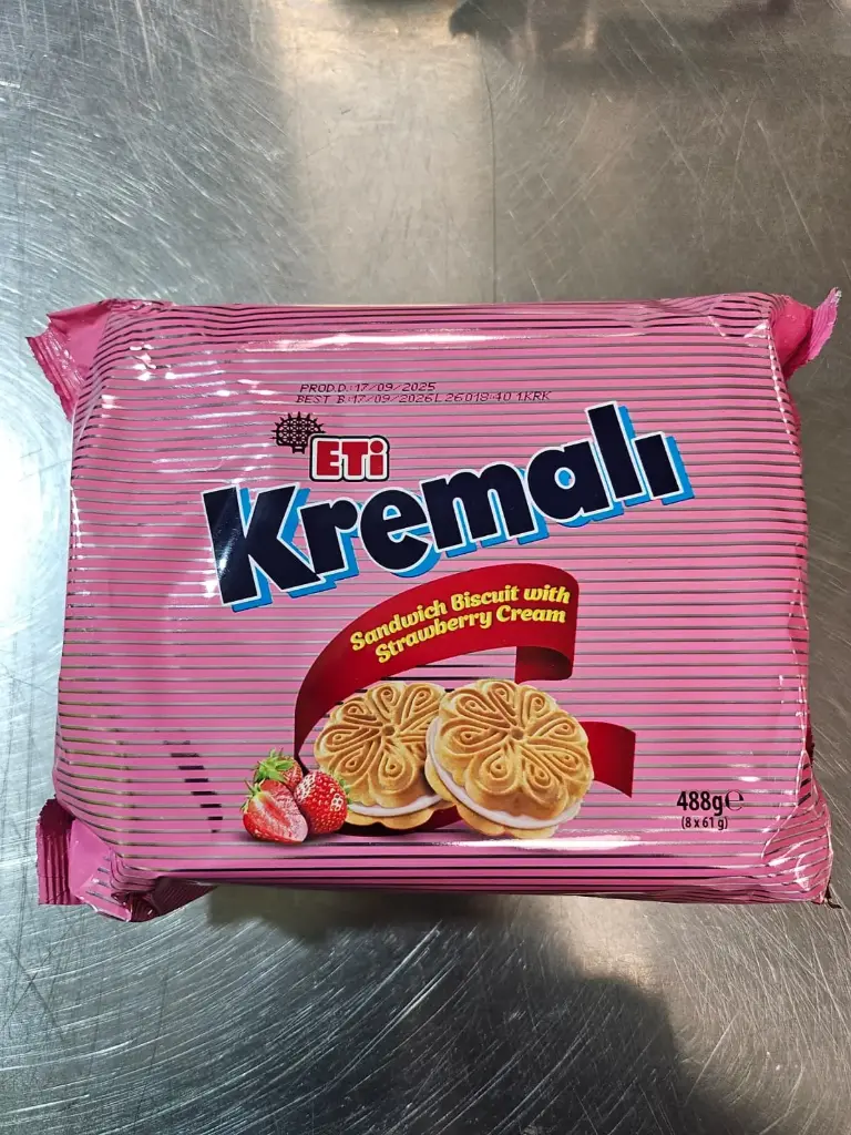 Eti Kremali Cilekli 488GR