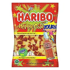 Helal Haribo Sour Cola 100GR
