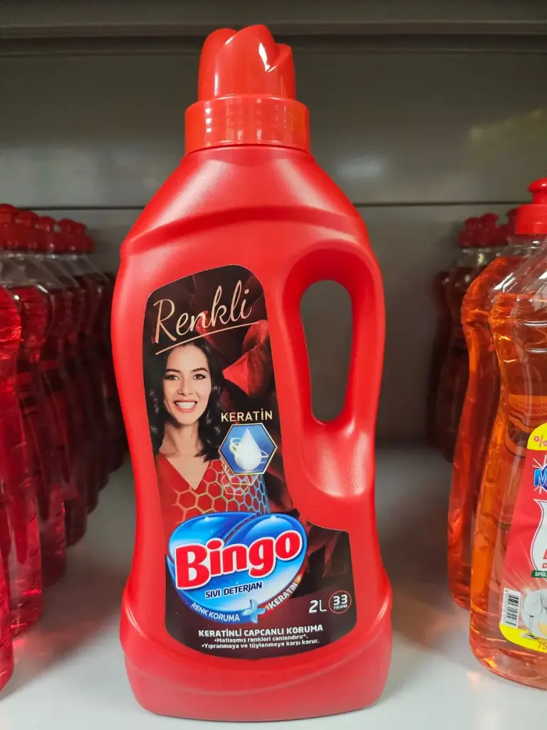 Bingo Sivi Deterjan 2L Renkli