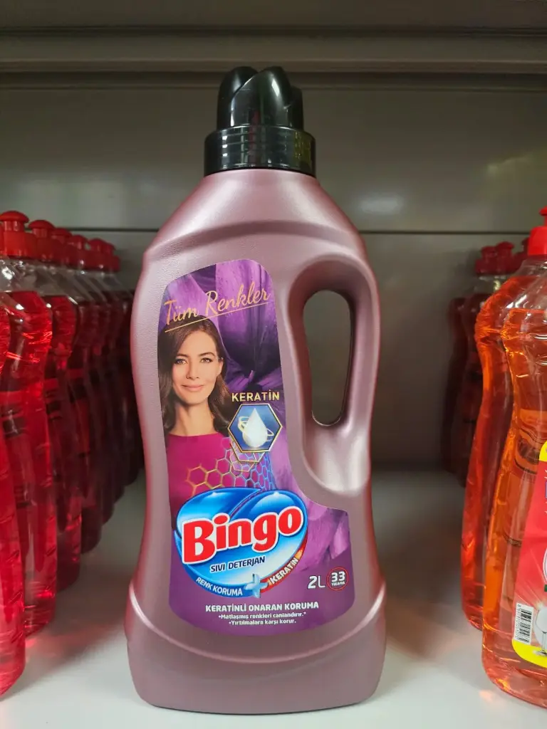Bingo Sivi Deterjan 2L Renkli Onaran&Koruma 