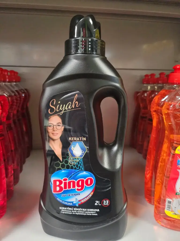 Bingo Sivi Deterjan 2L Siyah