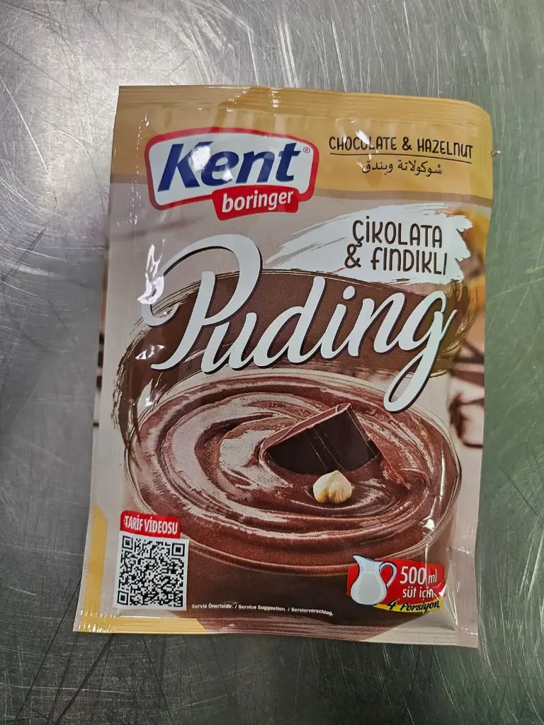 Puding Cikolatali Findikli 100GR - KENT