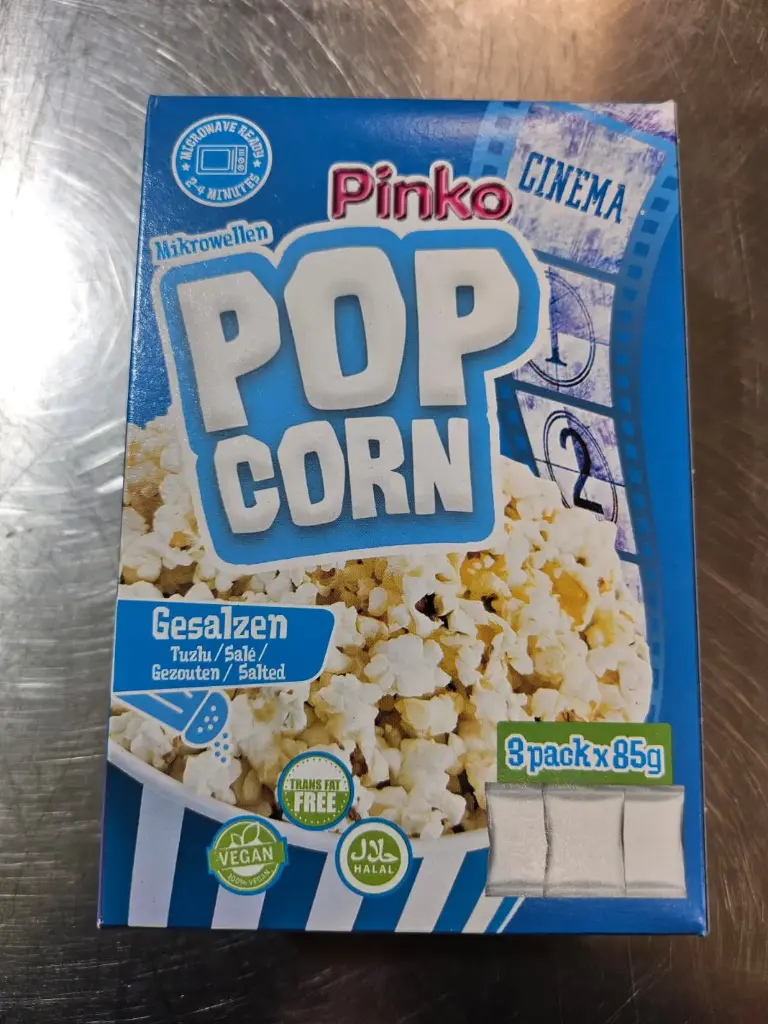Popcorn Salé (3x85G) - PINKO