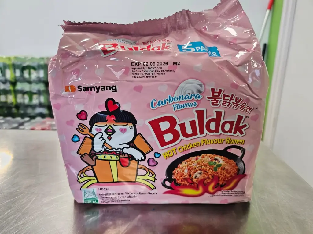 Ramen Poulet Piquant Carb. Sam. (5*130GR) BULDAK