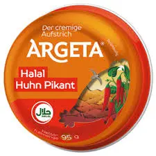 Argeta Viande poulet piquant 95G