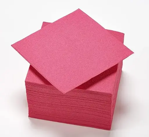 [PAP015] SERVIETTE FUSCHIA 38X38 40PCS