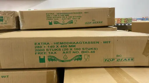 [SAC008] SAC PLASTIQUE BIO 280x140x48MM 2000PCS