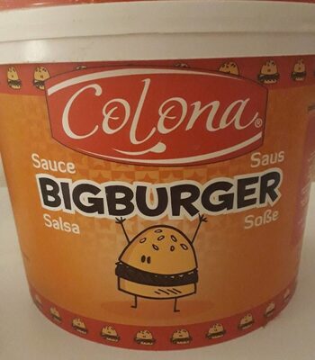 [COL024] SAUCE BIGGY BURGER 4.75L - COLONA 