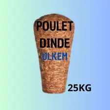 [BRO0023] BROCHE KEBAB POULET-DINDE 25KG ULKEM BLEU